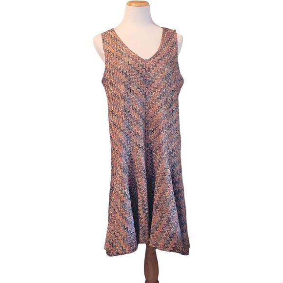 Maeve for Anthropologie Westwater knit Chevron dress Large - Picture 5 of 12